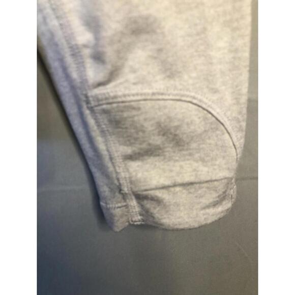 Athleta Uptempo Womens Hoodie Sweatshirt Size Medium Light Weight Heather Gray - Picture 4 of 8